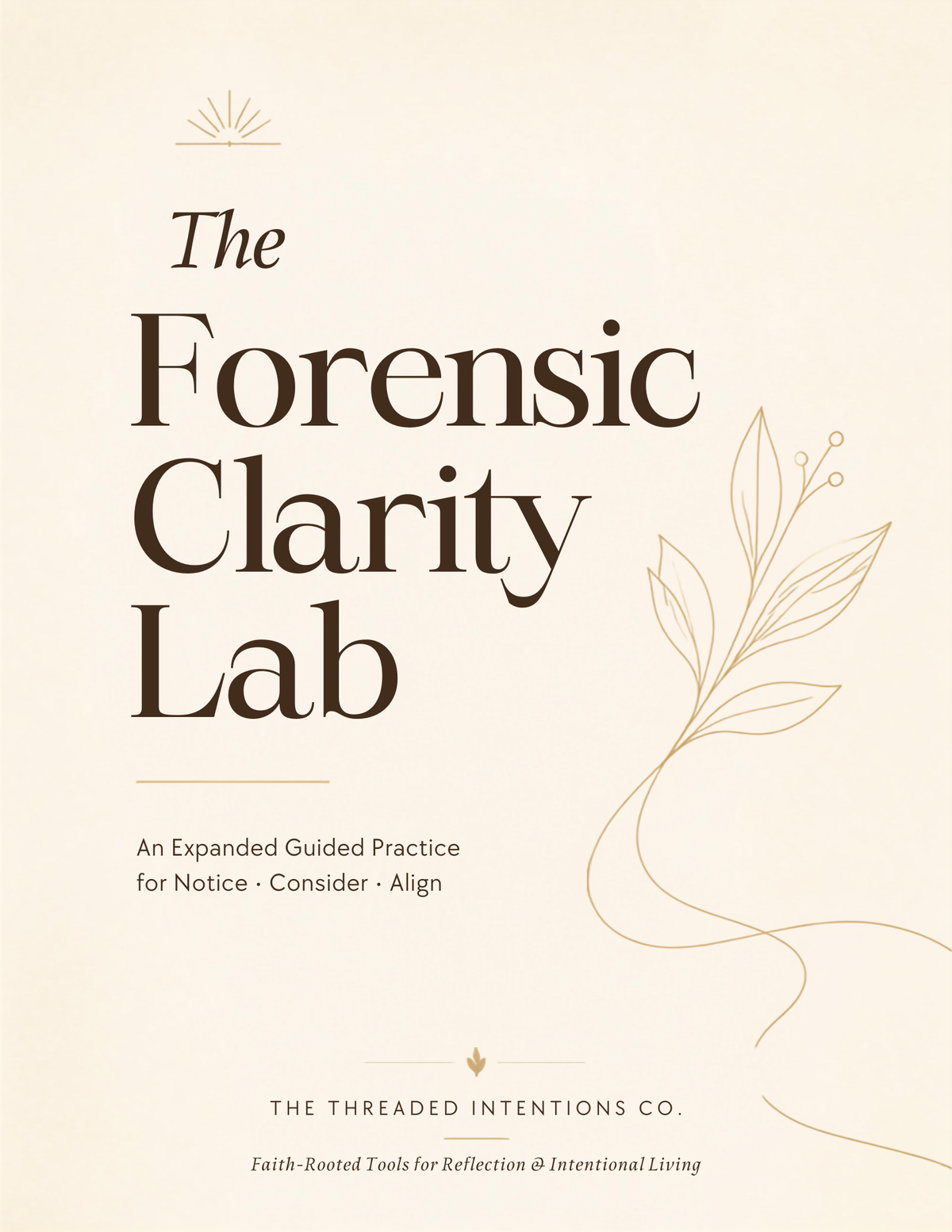 The Forensic Clarity Lab