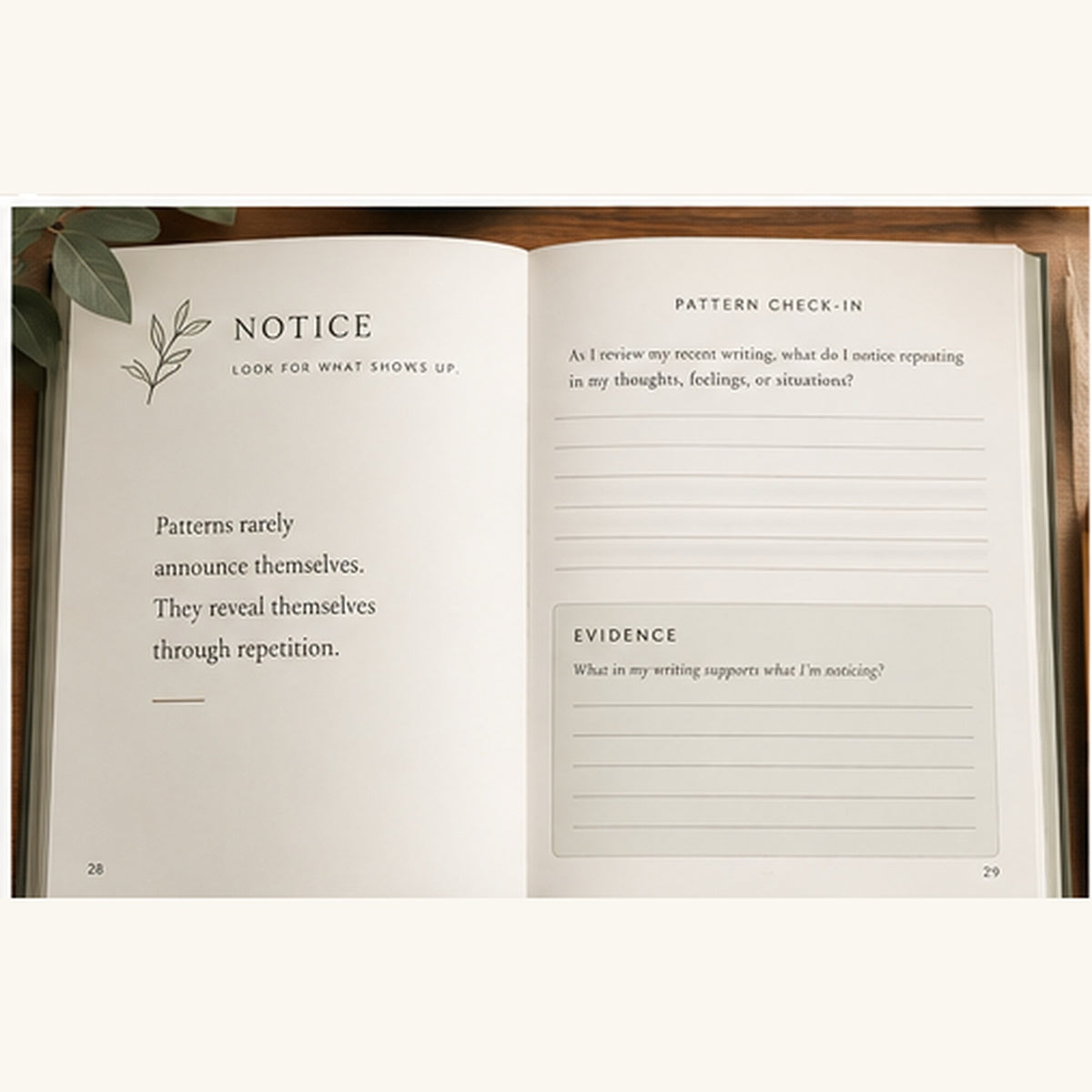 The Practice of Noticing | Guided Reflection Journal