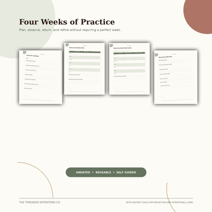 Resonant Rhythms | Digital Rhythm and Pacing Planner