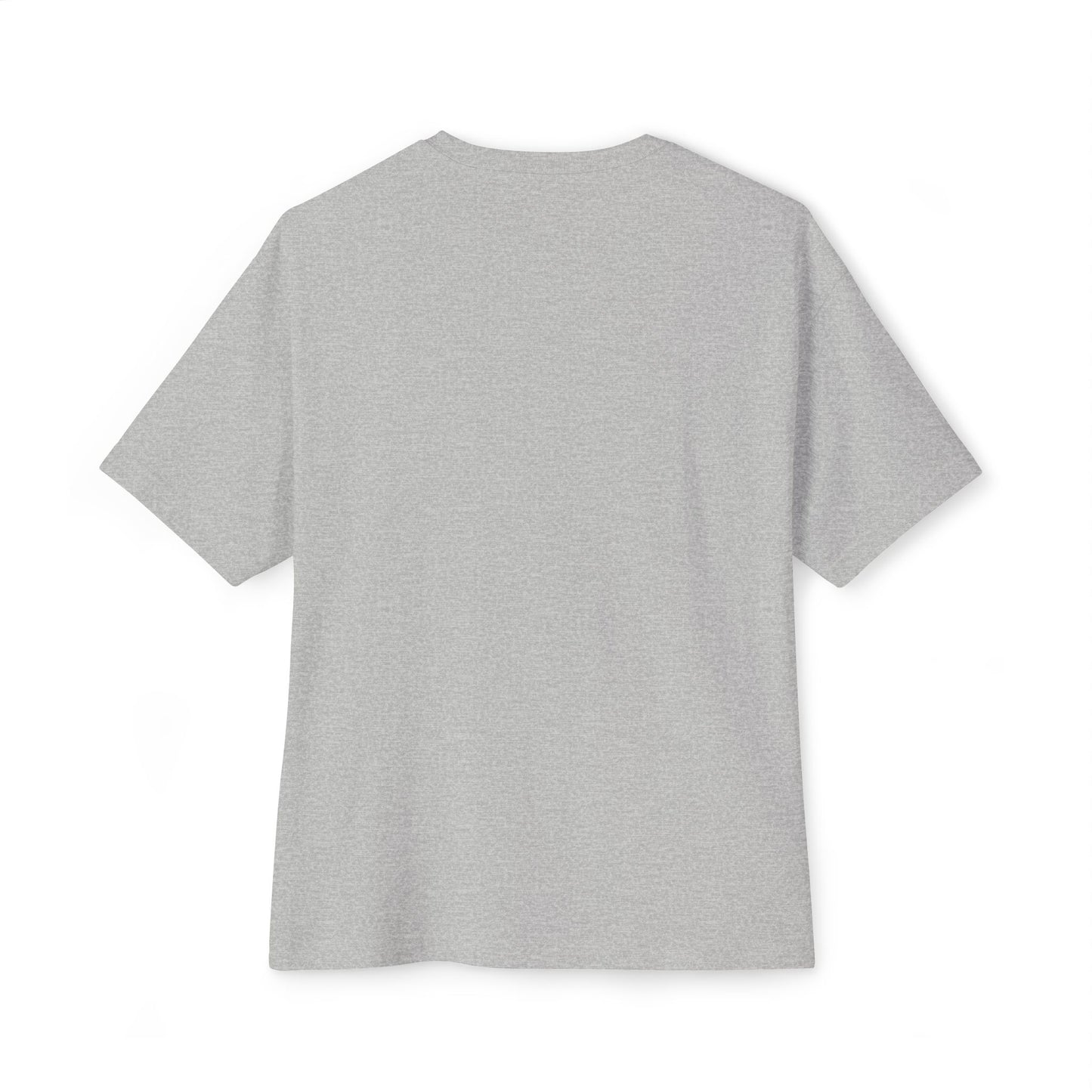 Boxy Tee — “Created With Purpose” Minimal Script Graphic Shirt