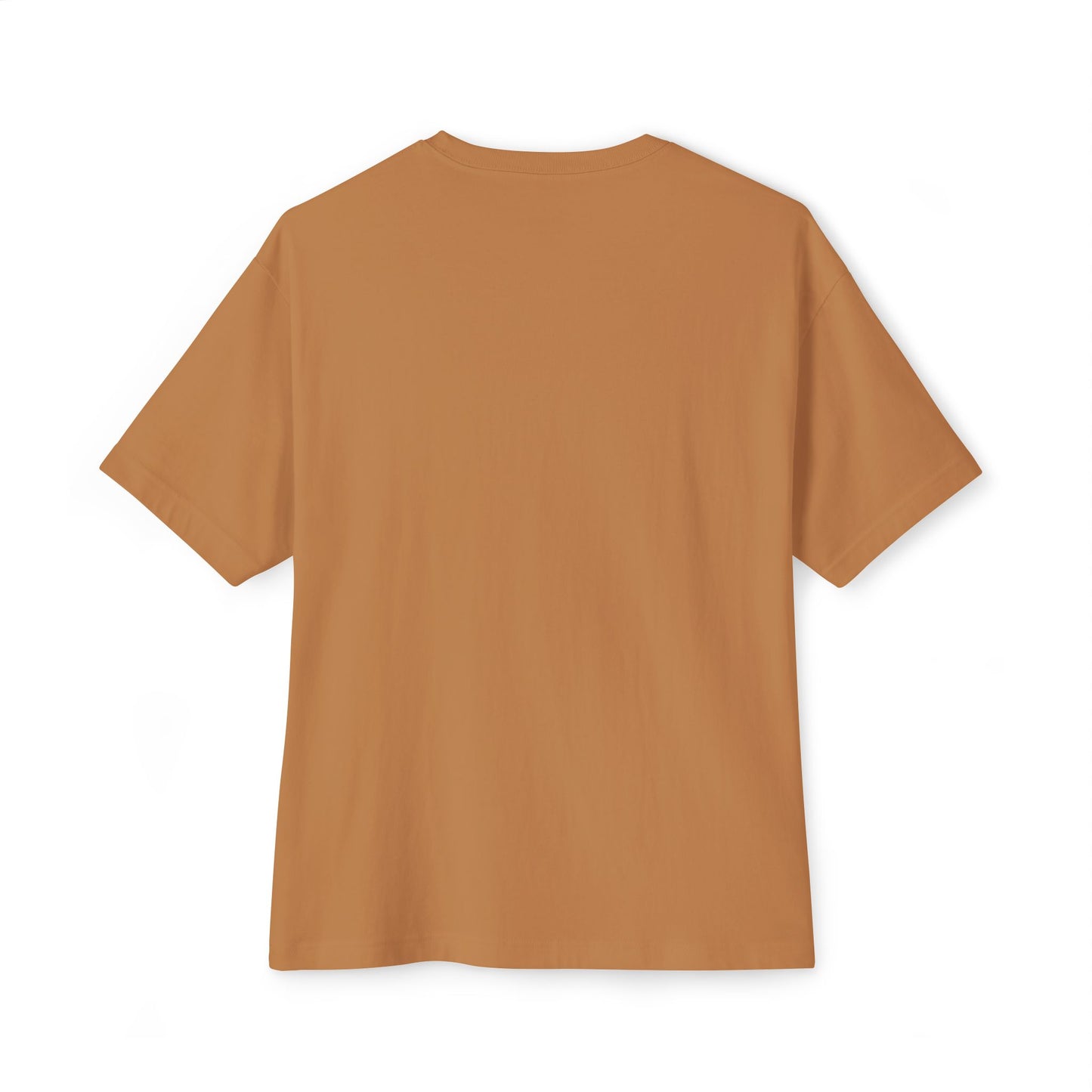 Boxy Tee — “Created With Purpose” Minimal Script Graphic Shirt
