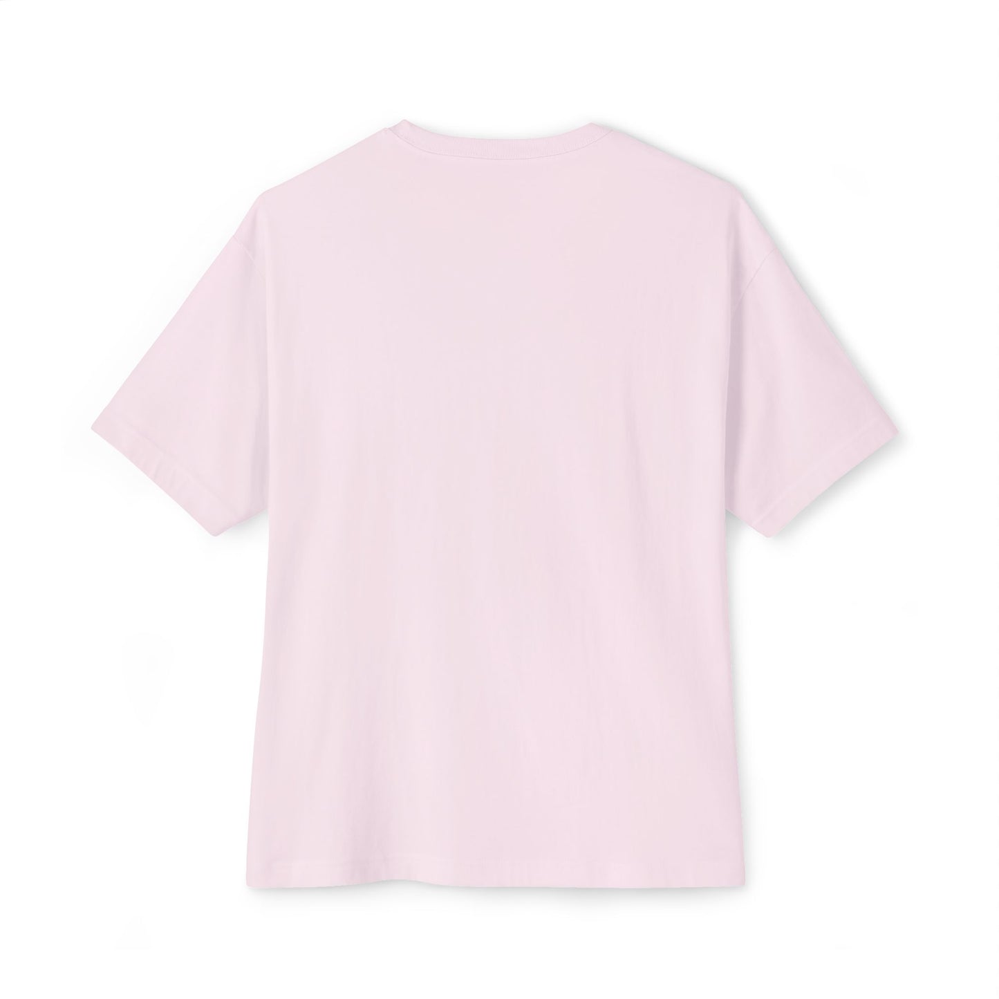 Boxy Tee — “Created With Purpose” Minimal Script Graphic Shirt